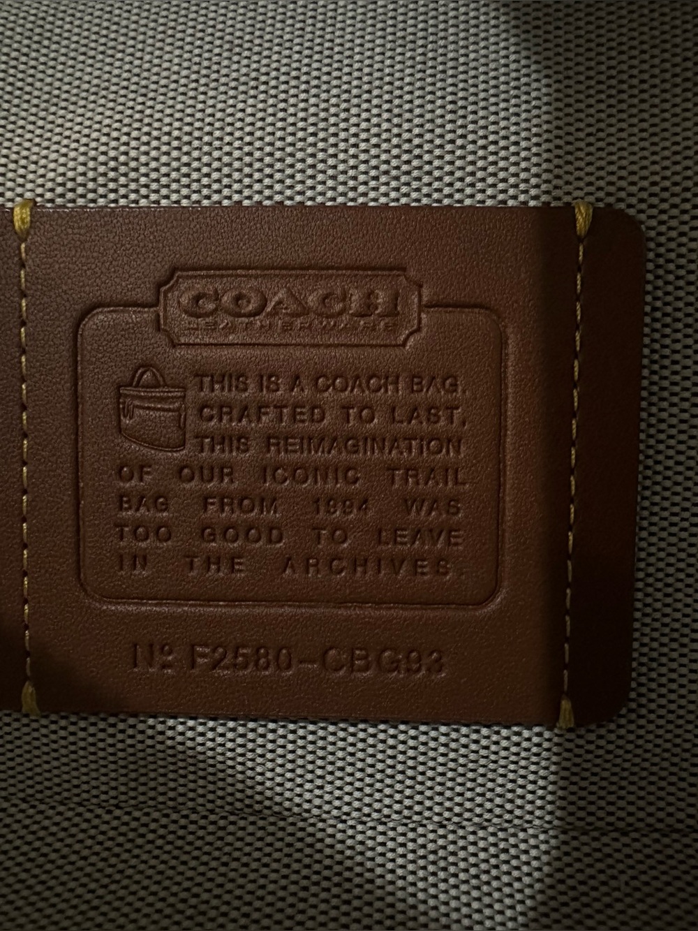 Coach Trail crossbody bag - Picture 8 of 9